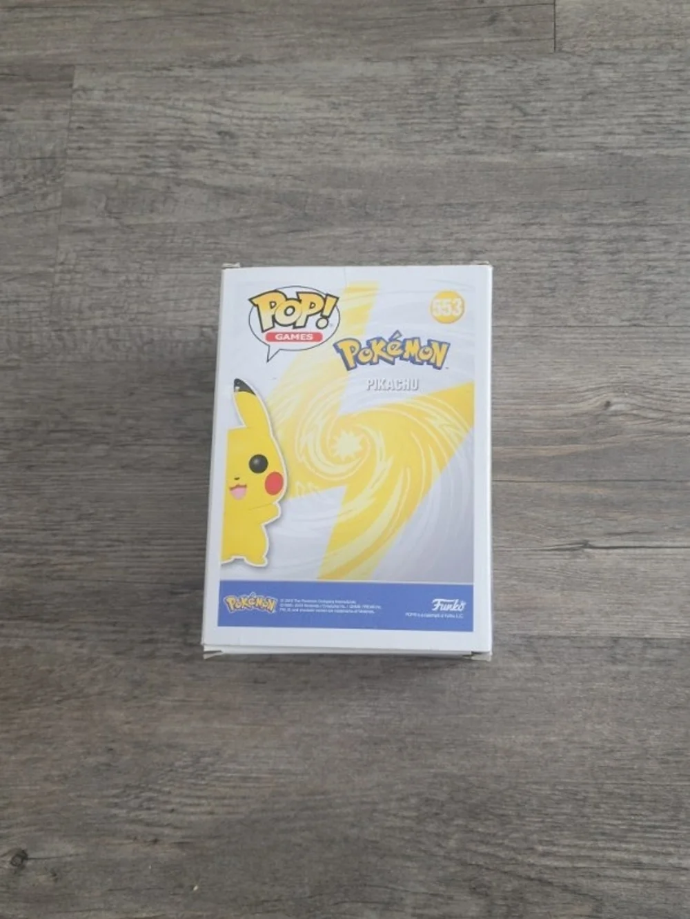 Funko Pop! Pokémon Pikachu #553 - Yellow Figure